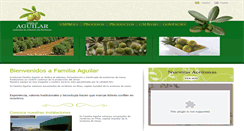 Desktop Screenshot of aceitunasfamiliaaguilar.com